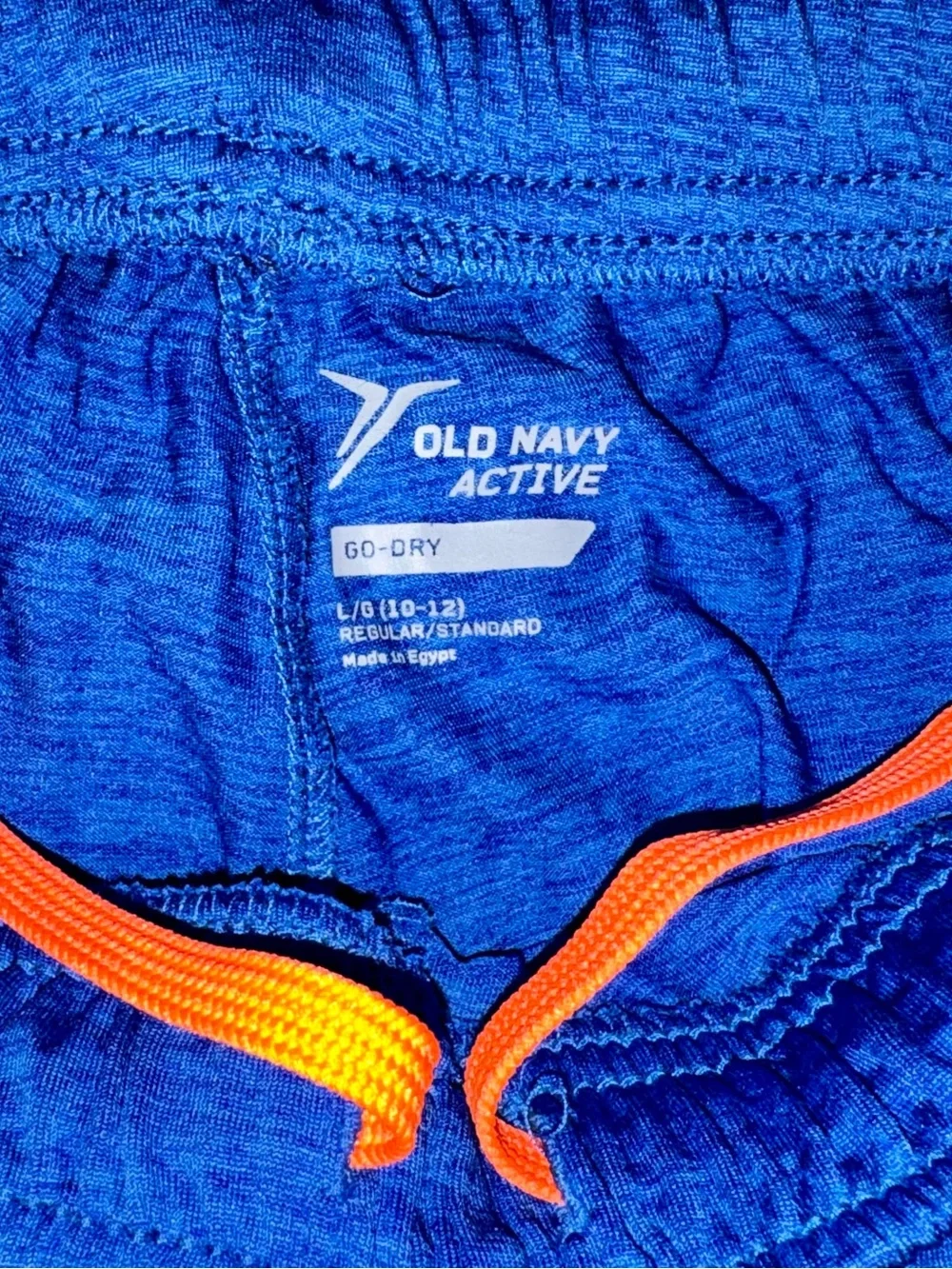 Old Navy Active Boys Royal Blue Athletic Shorts Size L (10-12) EUC